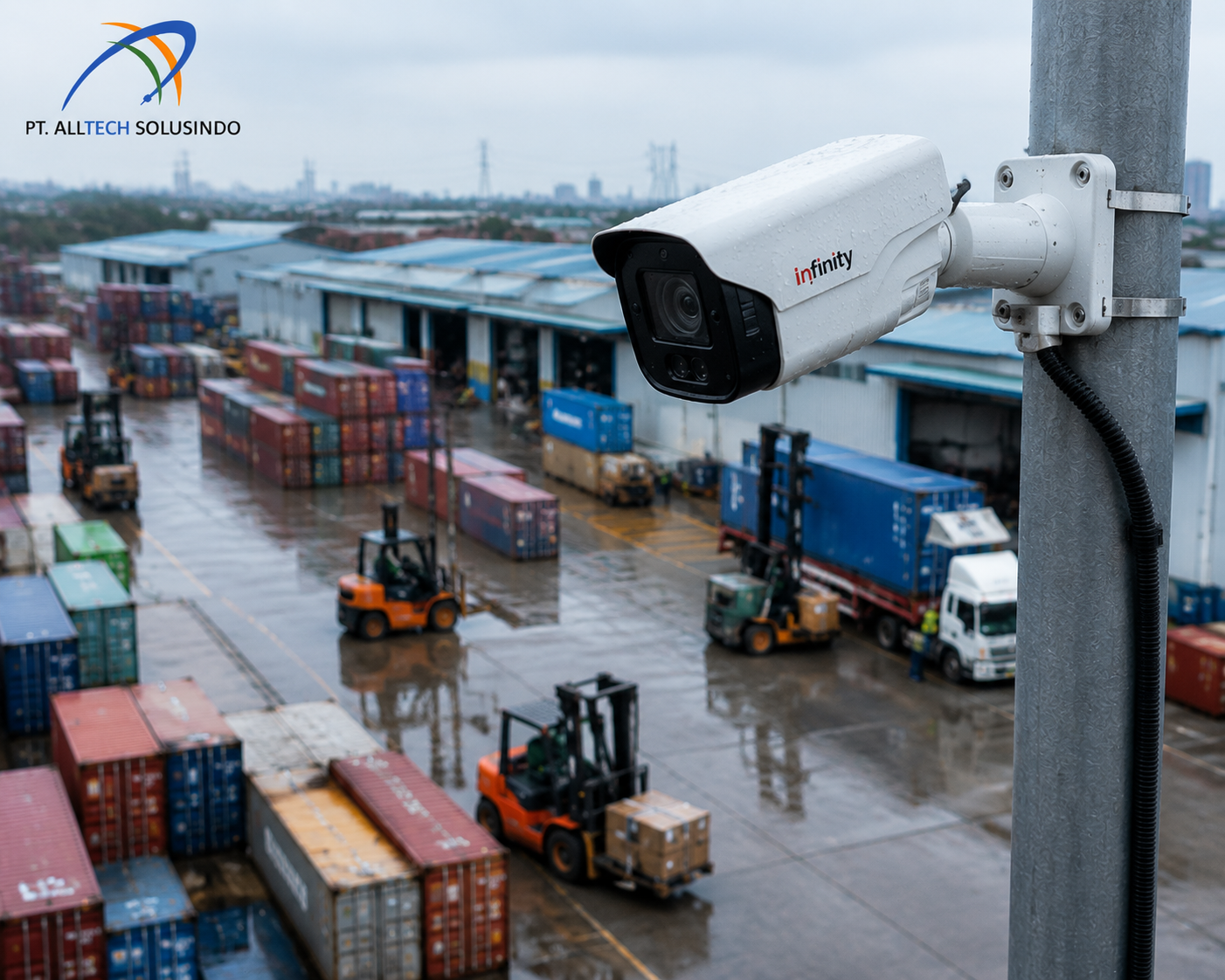 Solusi Instalasi CCTV Pabrik dan Gudang: Perlindungan Maksimal Area Industri