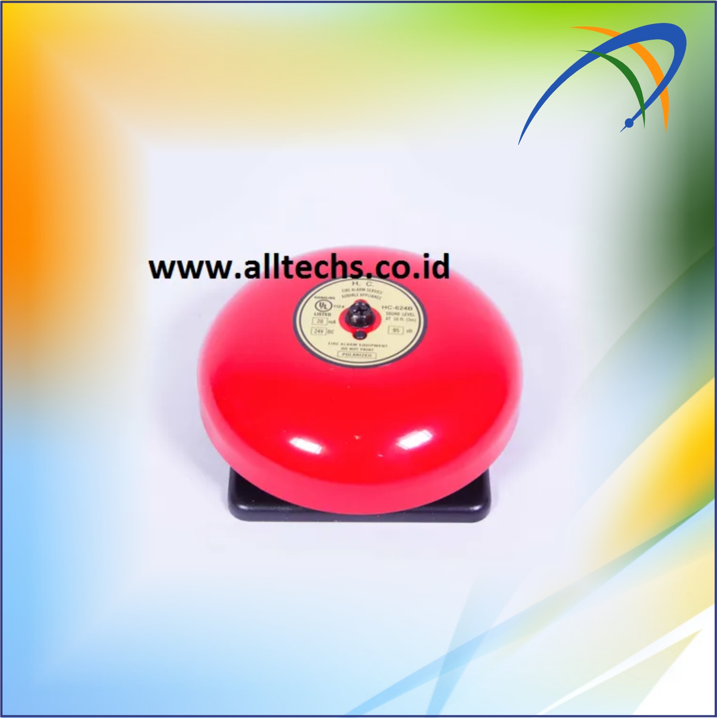 Instalasi & Pengadaan Fire Alarm HC-624 Alarm Bell Hong Chang HC624 ALARMBELL Fire - PT. ALLTECHS SOLUSINDO