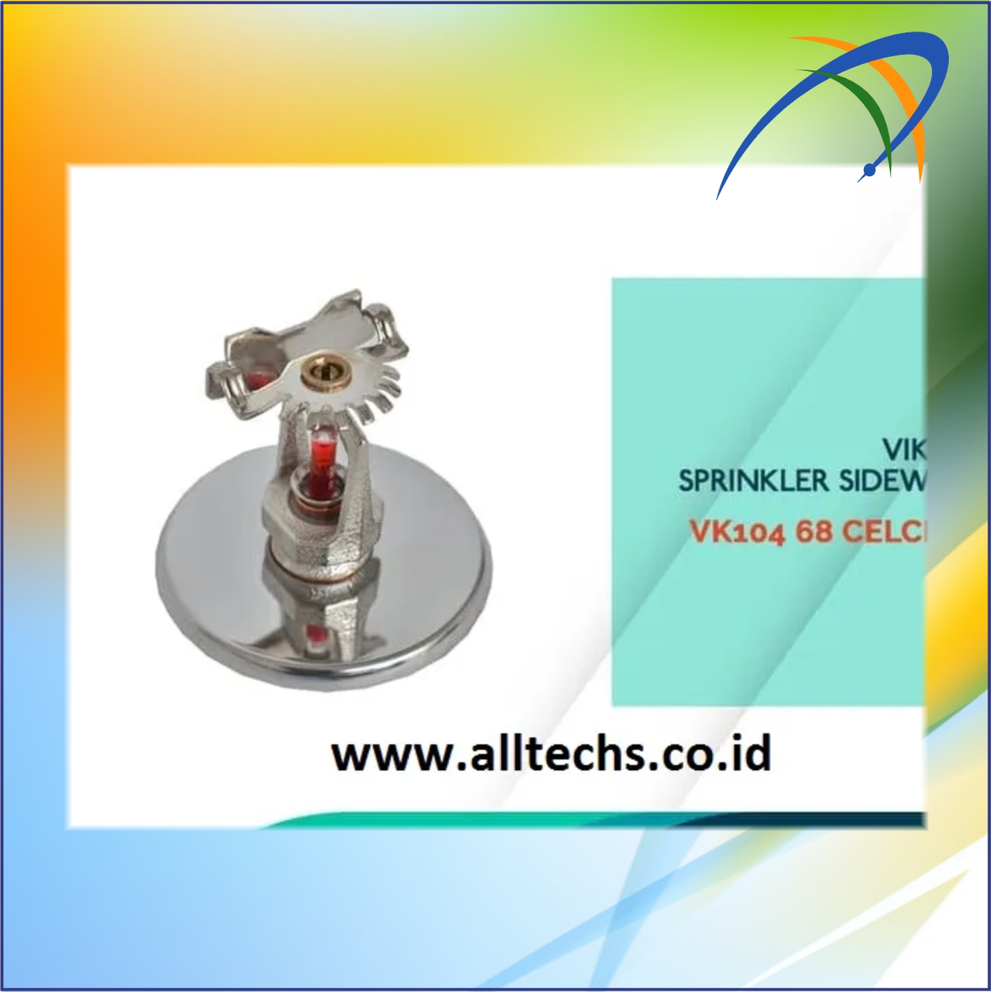 Instalasi & Pengadaan Fire Sprinkler Sidewall 68 C Viking VK104 Fire - PT. ALLTECHS SOLUSINDO