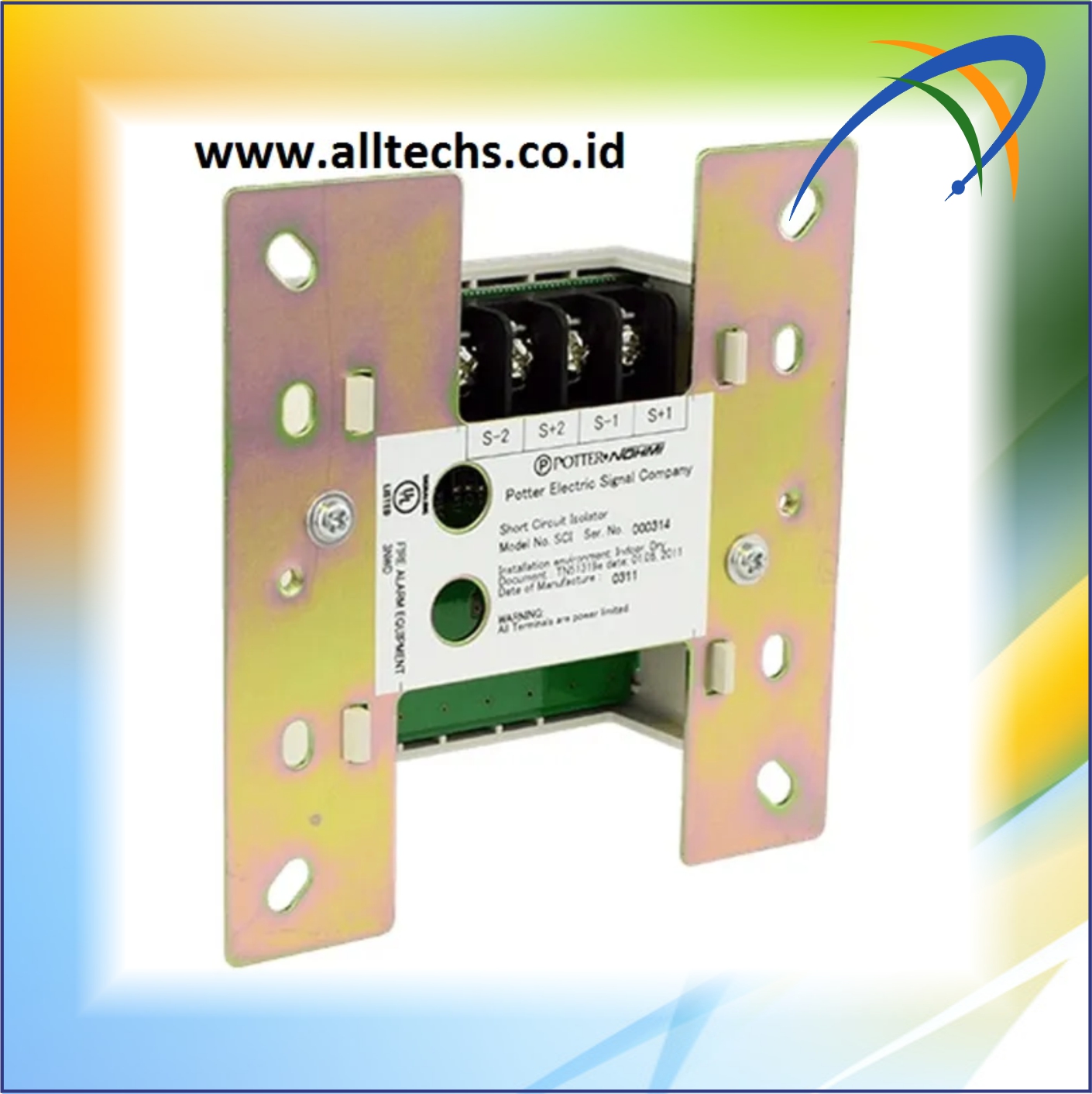 Instalasi & Pengadaan Nohmi Fire Alarm System Short Circuit Isolator FQIU004-SCI Nohmi - PT. ALLTECHS SOLUSINDO